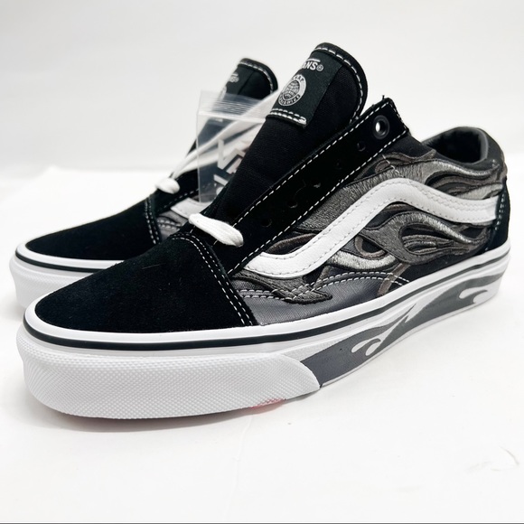 Vans Old Skool X A$AP Rocky X Worldwide Black Flame - Picture 5 of 13